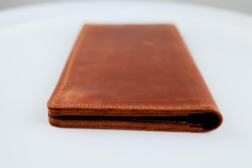 Чоловіче портмоне Skill із натуральної шкіри Crazy Horse SH107 (світло-коричневе)