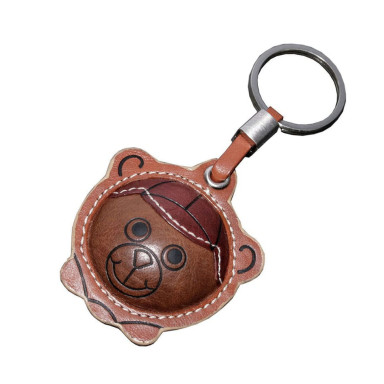 Брелок кожаный Happy key ORSETTO 145