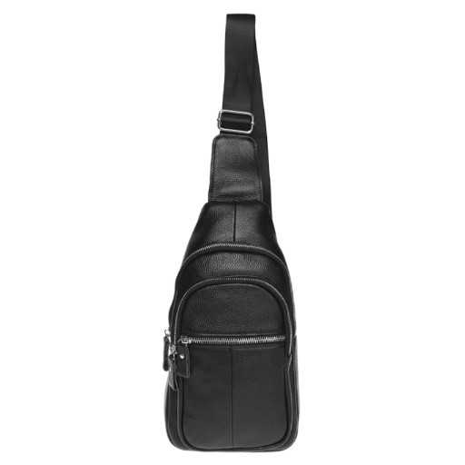 Чоловік шкіряний рюкзак Borsa Leather K15060-black