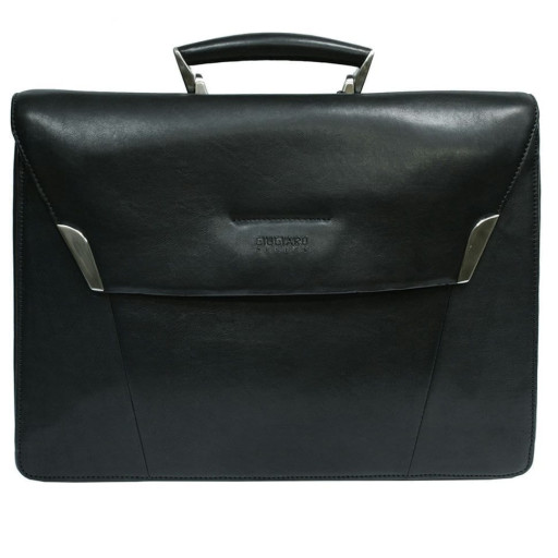 Шкіряний портфель Giugiaro 9427-42 nero чорний