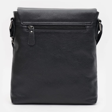 Men's leather bag Keizer K17862bl-black