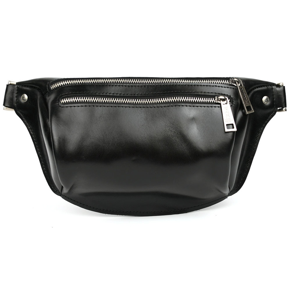 Сумка бананка в розмірі М TARWA GAlc-3105-2lx 2 відділення чорна