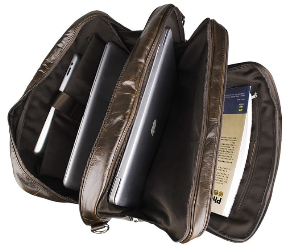 Чоловіча офісна стильна сумка John McDee JD7289C