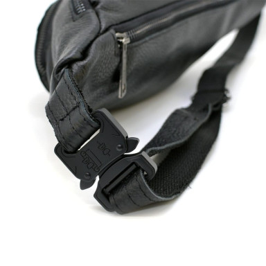Belt bag leather with front pocket FA-30351-3md TARWA