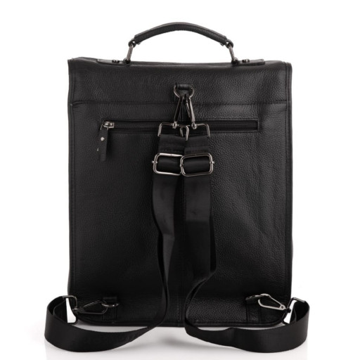 Шкіряний рюкзак DER FLINGER DF2018860-1 чорний