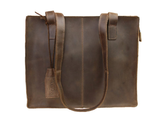 Сумка жіноча шкіряна велика шопер SULLIVAN 2637(40) оливкова