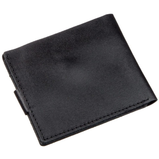 Портмоне чоловіче з монетницьою шкіряне SHVIGEL 16211 Чорне