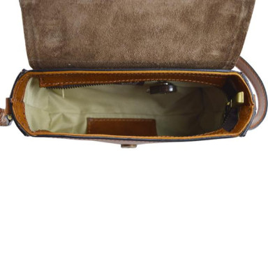 Pratesi BMA314 - Londa B314 Cross Body Bag in cow leather Londa B314 Brown