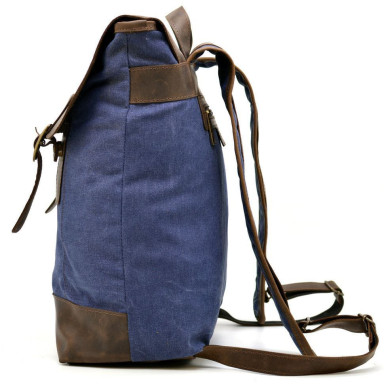 Urban backpack, canvas + leather RК-3880-3md brand TARWA