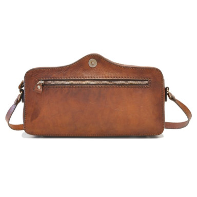 Pratesi BCH444 - Photocamera Bruce Cross Body Bag в шкіряній kožeній Bruce Chianti