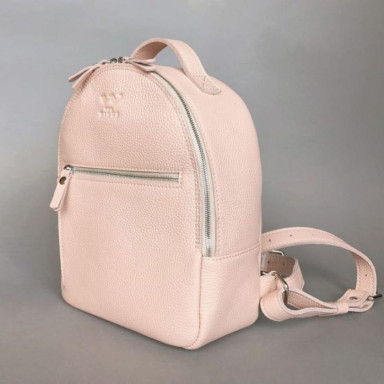 Groove S Leather Backpack Powder