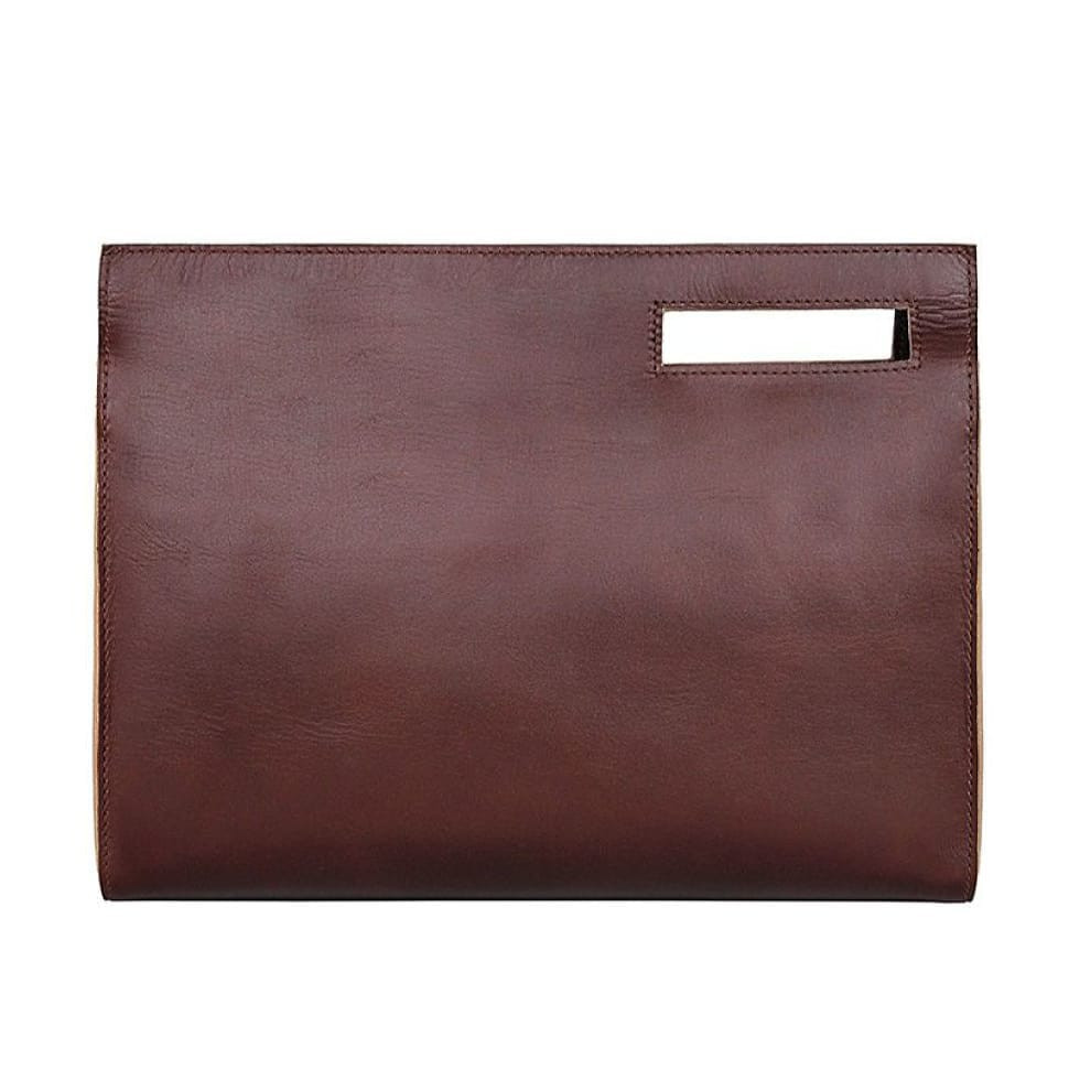 Шкіряна сумка-папка, портфоліо, органайзер, месенджер малий розмір John McDee A0011XS