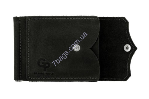 Затиск на кнопці, чорний