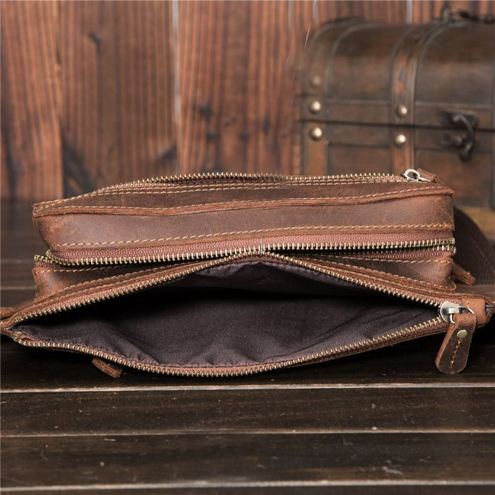 Напоясний сумка з натуральної шкіри bx2070 фірми Bexhill