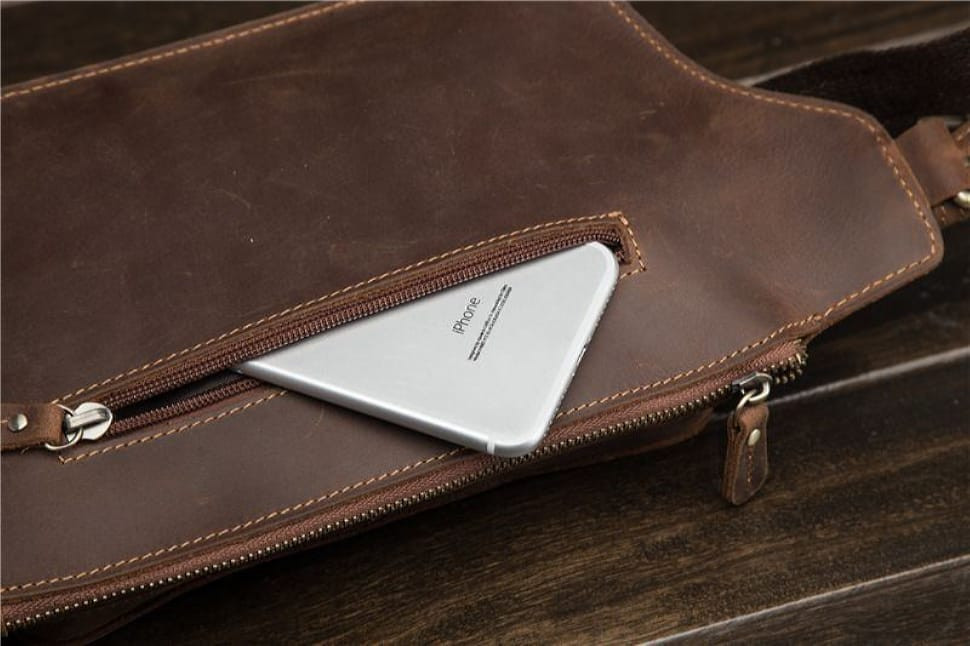 Напоясний сумка з натуральної шкіри bx2070 фірми Bexhill