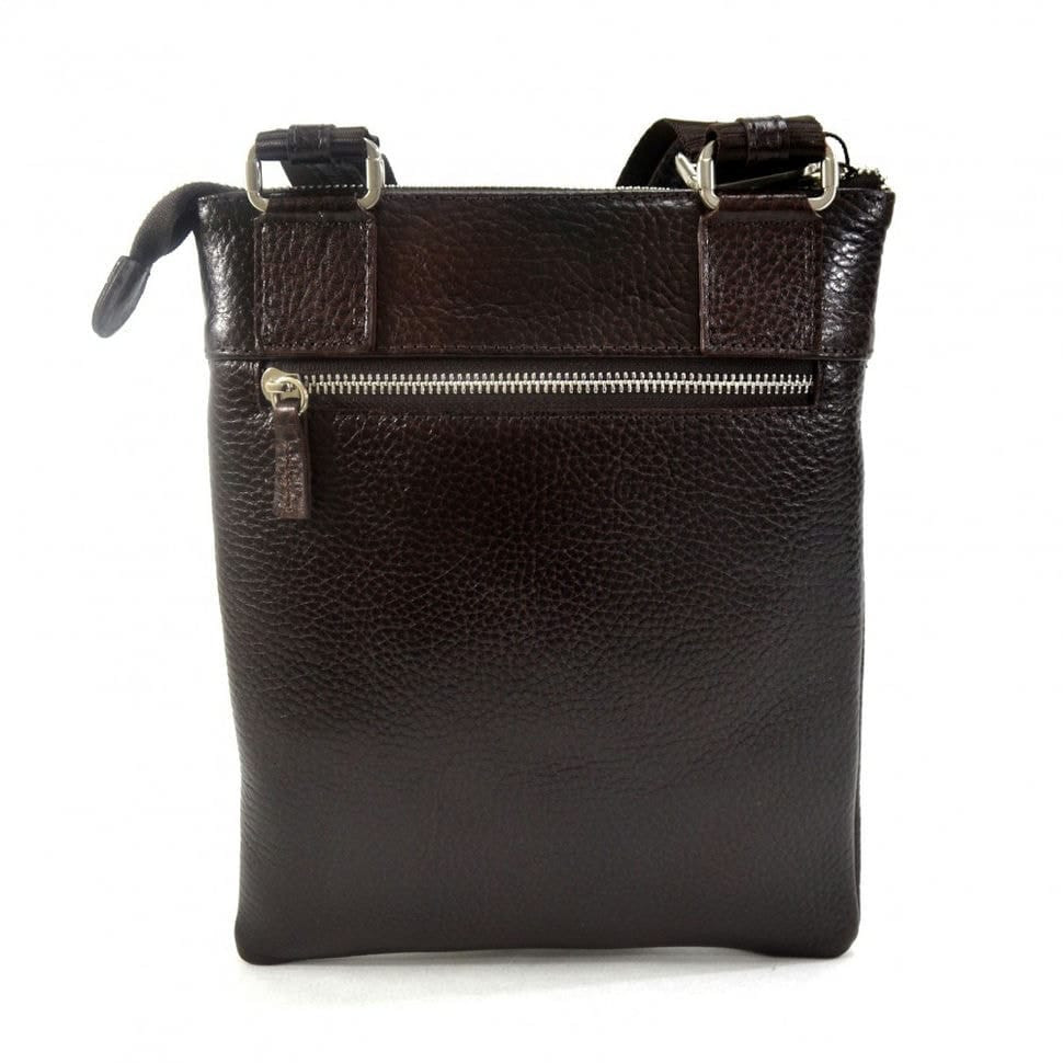 Барсетка кистьова шкіряна Desisan 1459-019 коричневий флотар