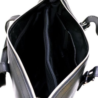 GA-0041-4lx laptop bag made of smooth genuine nappa leather