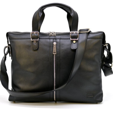 GA-0041-4lx laptop bag made of smooth genuine nappa leather