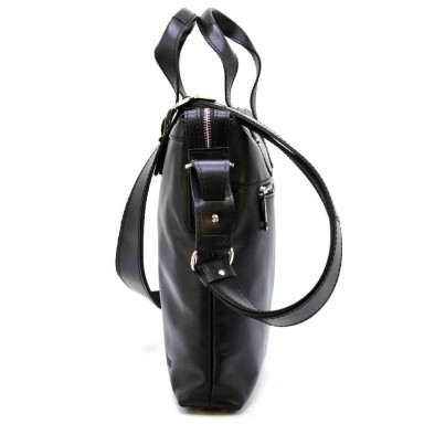 GA-0041-4lx laptop bag made of smooth genuine nappa leather