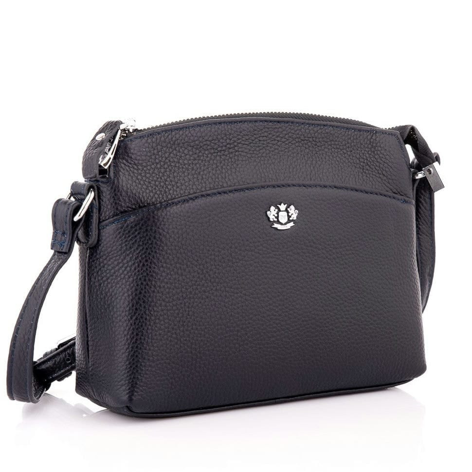 Сумка жіноча шкіряна DER FLINGER DF2020515-315 синій