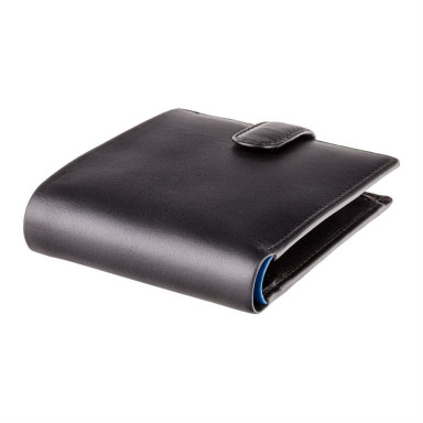 Wallet for men Visconti PM100 Vincent with RFID (Black Cobalt)