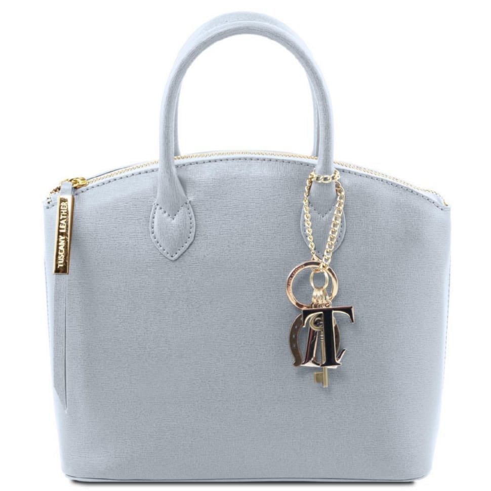 TL KeyLuck Сумка-тоут зі шкіри Саффьяно - Мала модель Tuscany TL141265