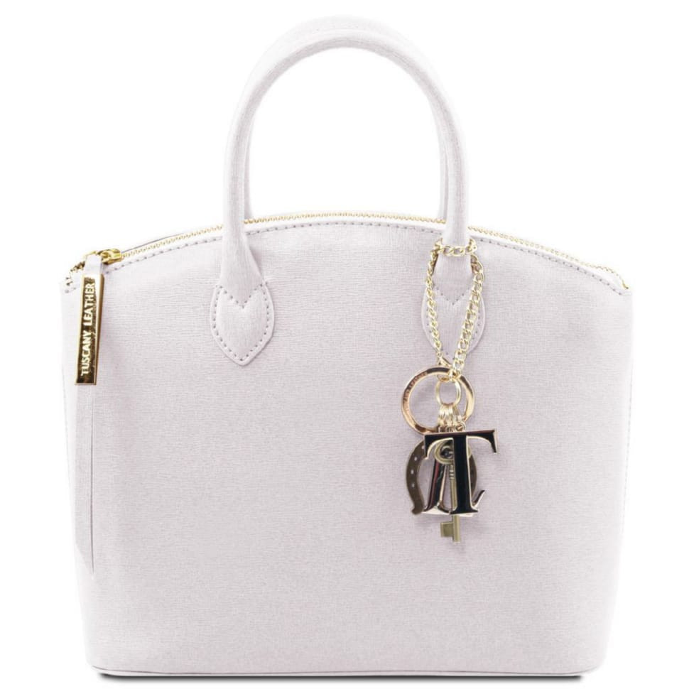 TL KeyLuck Сумка-тоут зі шкіри Саффьяно - Мала модель Tuscany TL141265