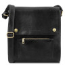 Чоловіча шкіряна сумка через плече з передньою кишенею Oliver Tuscany TL141656