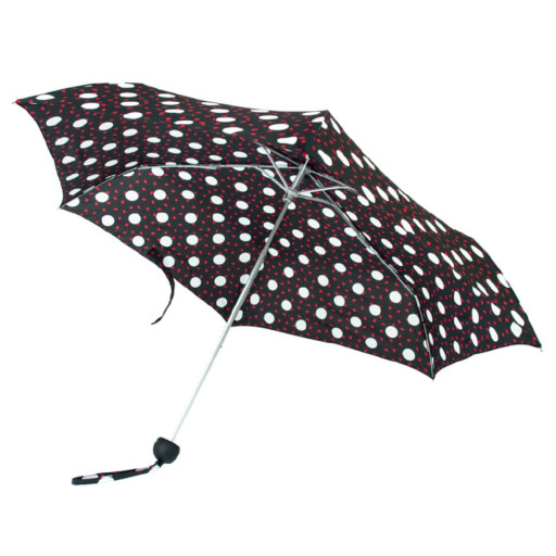 Парасолька жіноча Fulton L869-036822 Lulu Guinness Minilite-2 Polka Lips