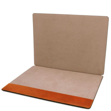 Premium Office Set Leather desk pad with inner compartment, mouse pad and valet tray