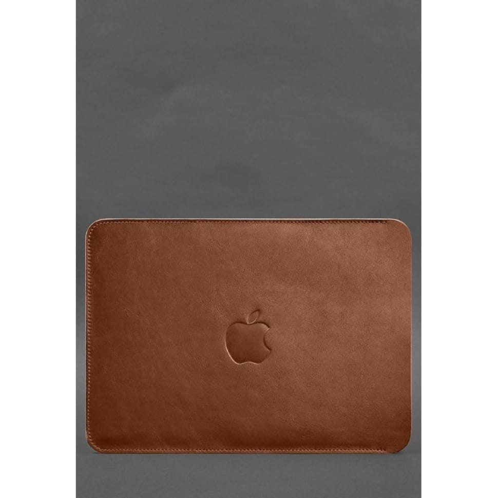 Шкіряний чохол для MacBook Air 15-inch (2023) Світло-коричневий