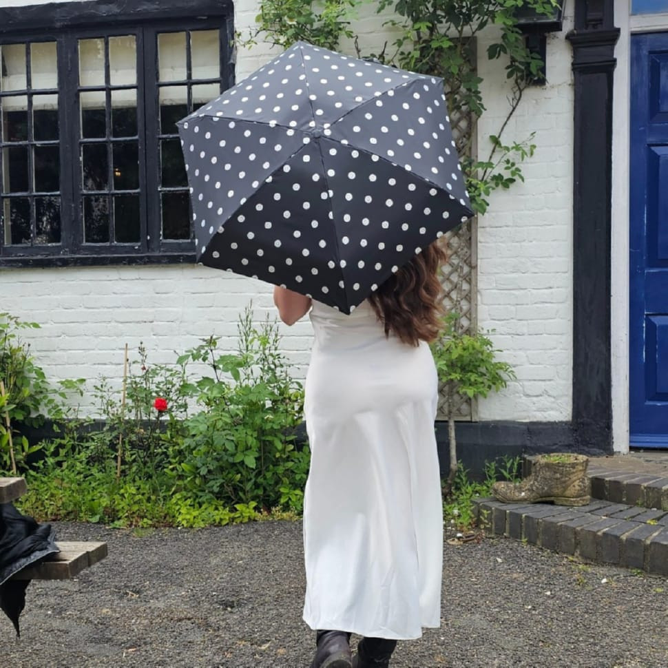 Парасолька жіноча Fulton L501-041628 Tiny-2 Smiley Spot (Смайли)