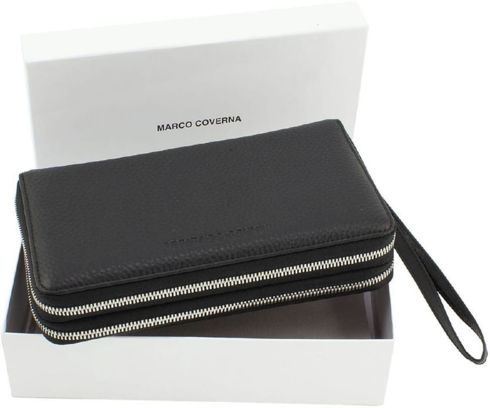 Мужской кожаный клатч на два отделения Marco Coverna (15418) MC1483 A 1020