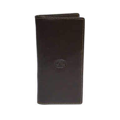 Leather wallet Italico 1437 moro brown