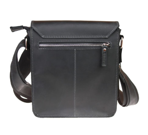 Сумка чоловіча шкіряна на плече SULLIVAN smvp113 (30) чорна