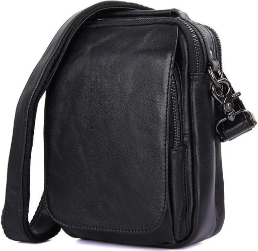 Сумка чоловіча Vintage 14451 Чорна