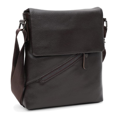Men's leather bag Keizer K17862br-brown