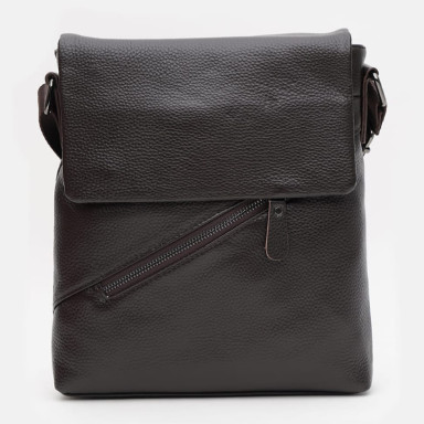 Men's leather bag Keizer K17862br-brown