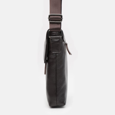 Men's leather bag Keizer K17862br-brown