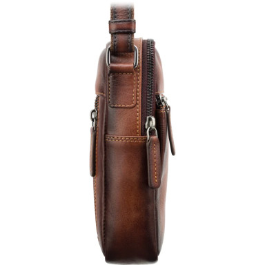 Шкіряна сумка через плече Visconti AT43 Gianni (Burnish Tan)