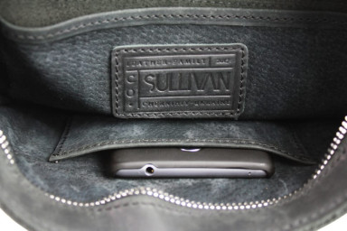 Сумка мужская кожаная на плечо SULLIVAN 354-53(30) черная