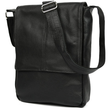 Mens A4 shoulder bag made of flotar leather FA-1501-3md TARWA