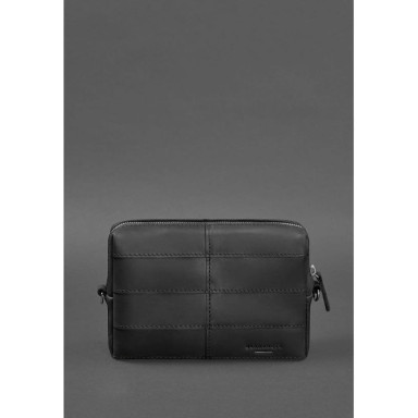 Leather vanity bag 3.1 Black Crazy Horse