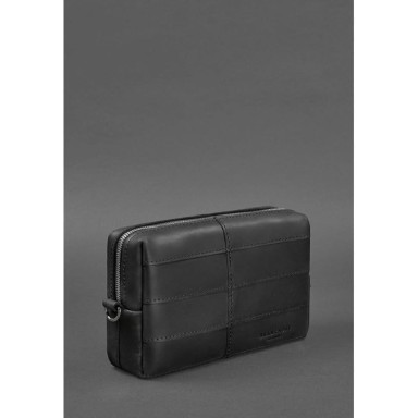 Leather vanity bag 3.1 Black Crazy Horse