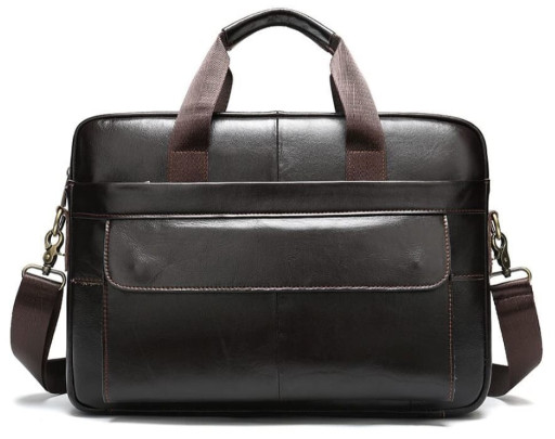 Сумка чоловіча під ноутбук Vintage 14750 Коричнева