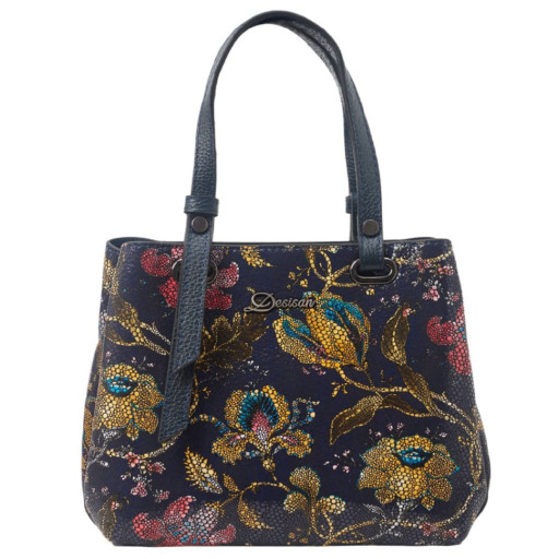 Сумка жіноча шкіряна Desisan 606-415 хохлома