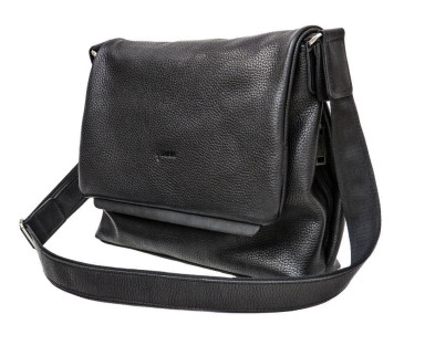 FA-7778-4lx TARWA men's leather shoulder bag with flap