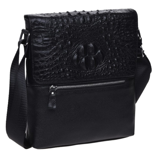 Чоловіча шкіряна сумка Keizer K187013-black