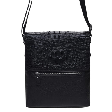 Men's leather bag Keizer K187013-black