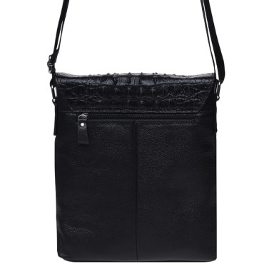 Men's leather bag Keizer K187013-black